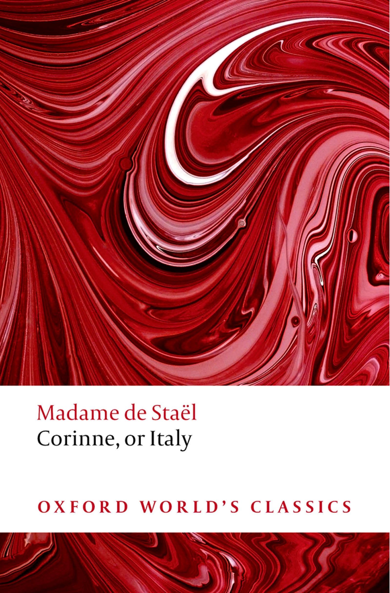 Corinne, Or Italy (Oxford World'S Classics),Used