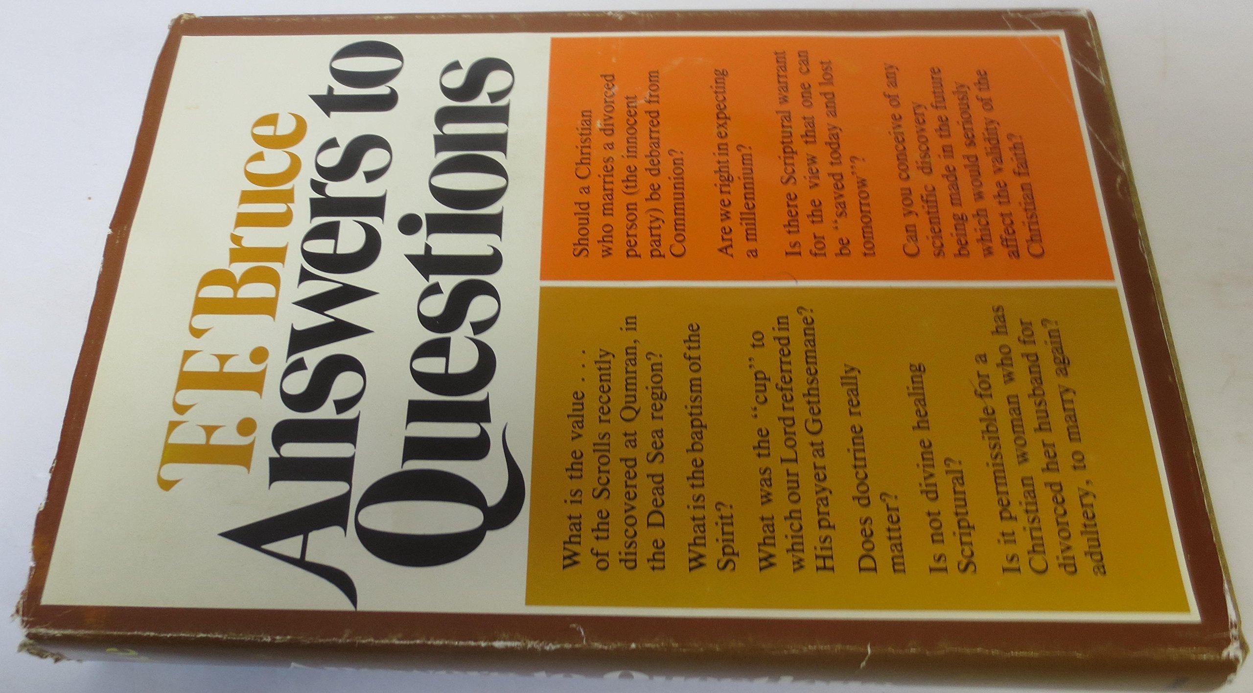 Answers To Questions,Used