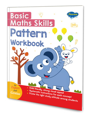 Basic Maths Skills Workbook Pattern | A Pattern Book For Curious Kids [Paperback] Sawan