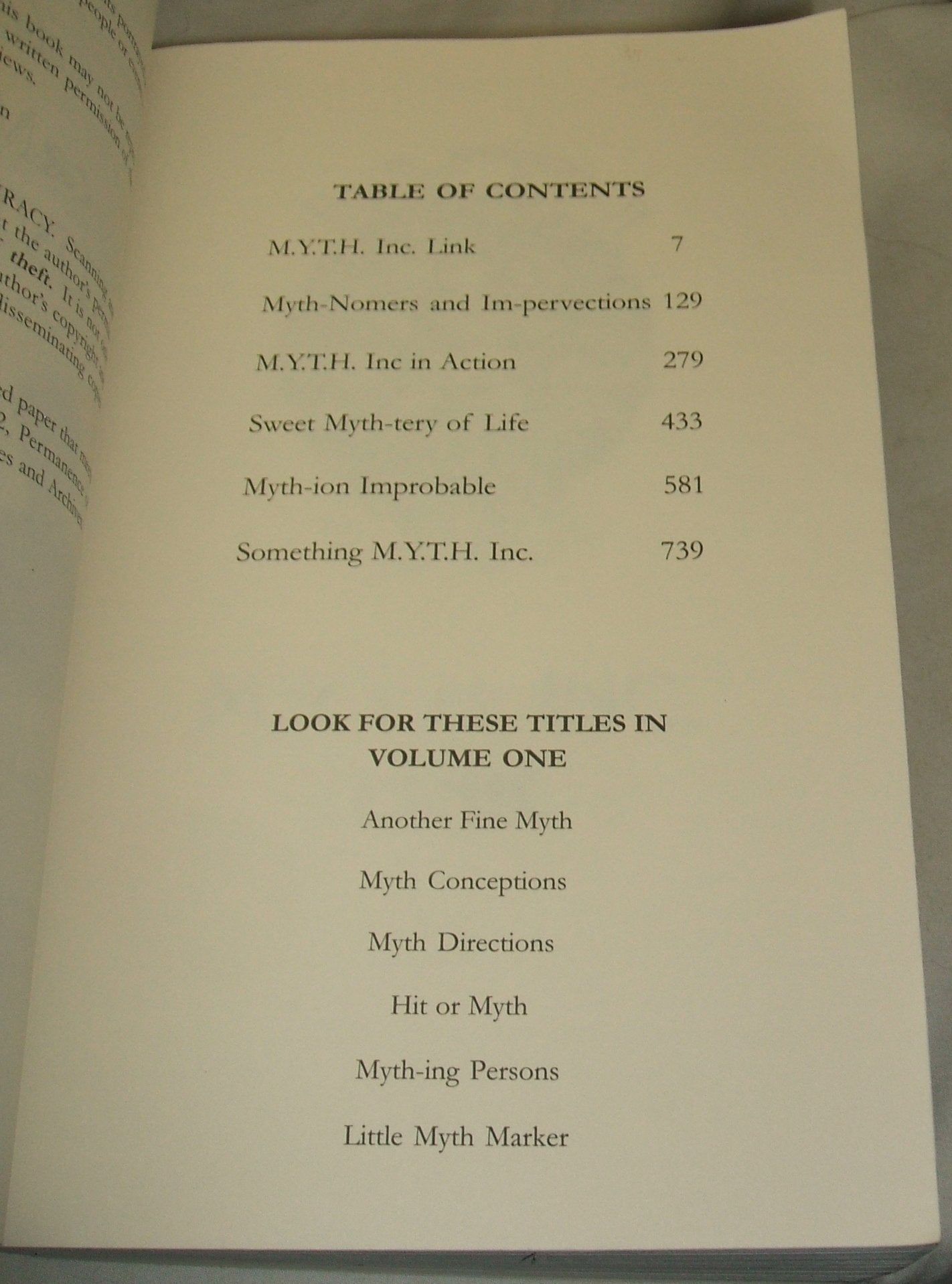 Robert Asprin's Myth Adventures 2,Used