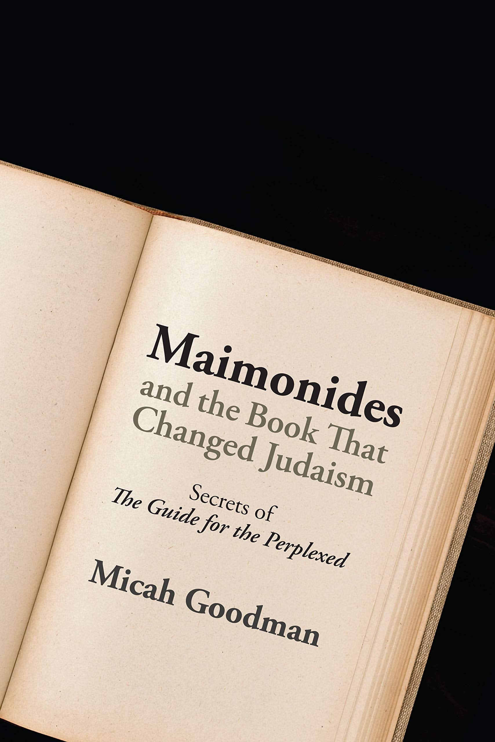 Maimonides And The Book That Changed Judaism: Secrets Of 'The Guide For The Perplexed',New