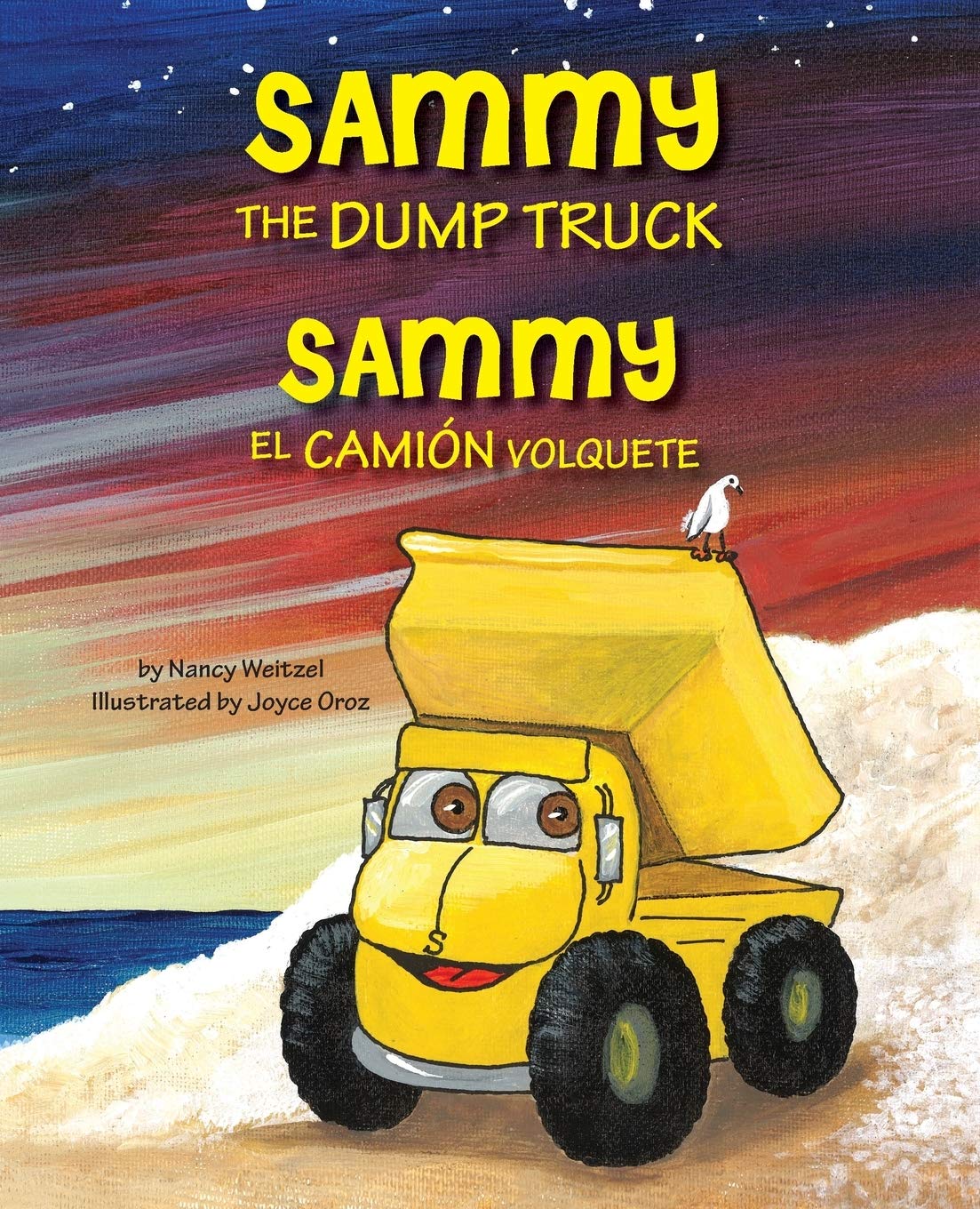 Sammy the Dump Truck / Sammy el Camin Volquete (English and Spanish Edition),Used