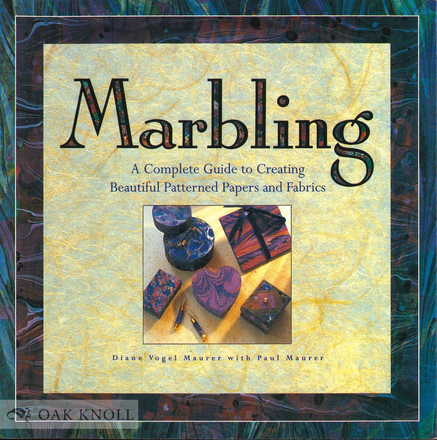 Marbling: A Complete Guide to Creating Beautiful Patterned Papers and Fabrics,Used