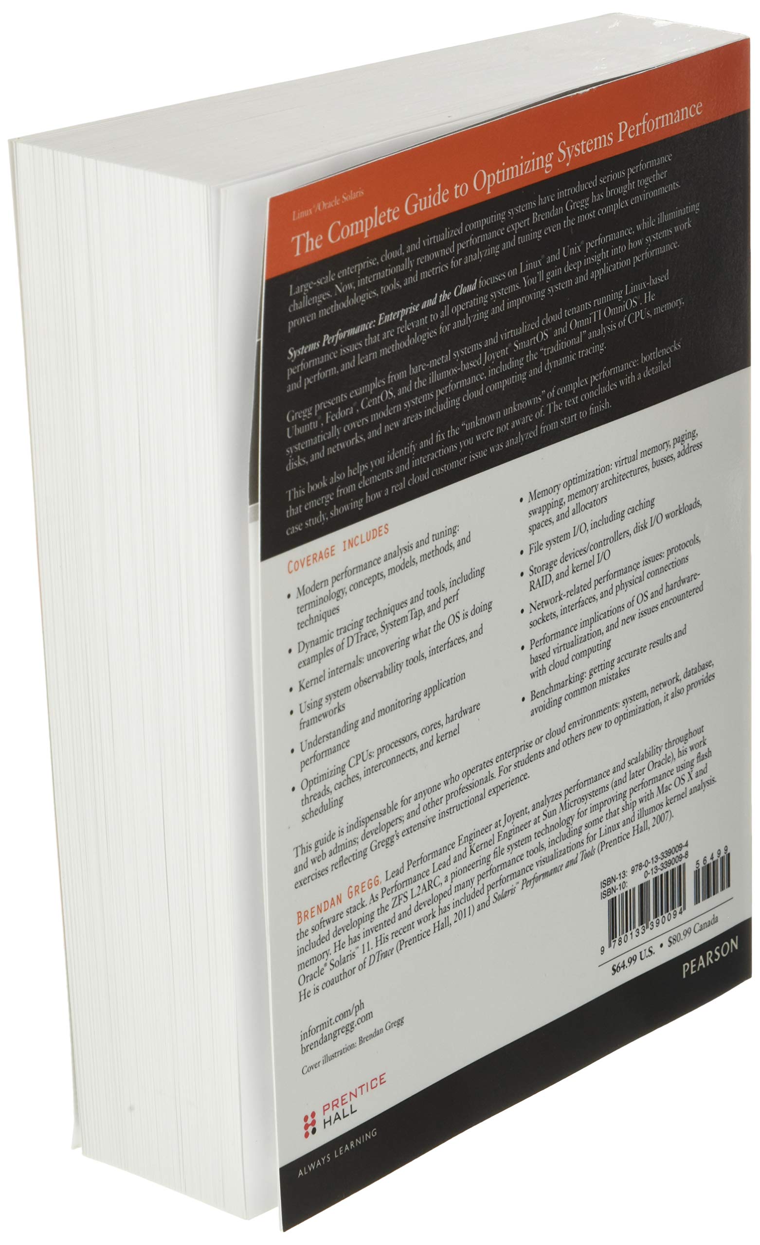 Systems Performance: Enterprise And The Cloud,New