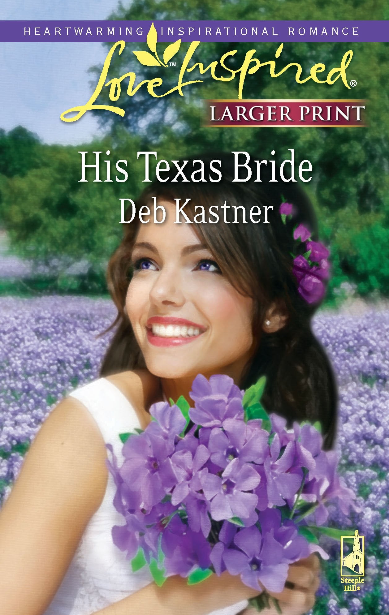 His Texas Bride (Larger Print Love Inspired #551),Used