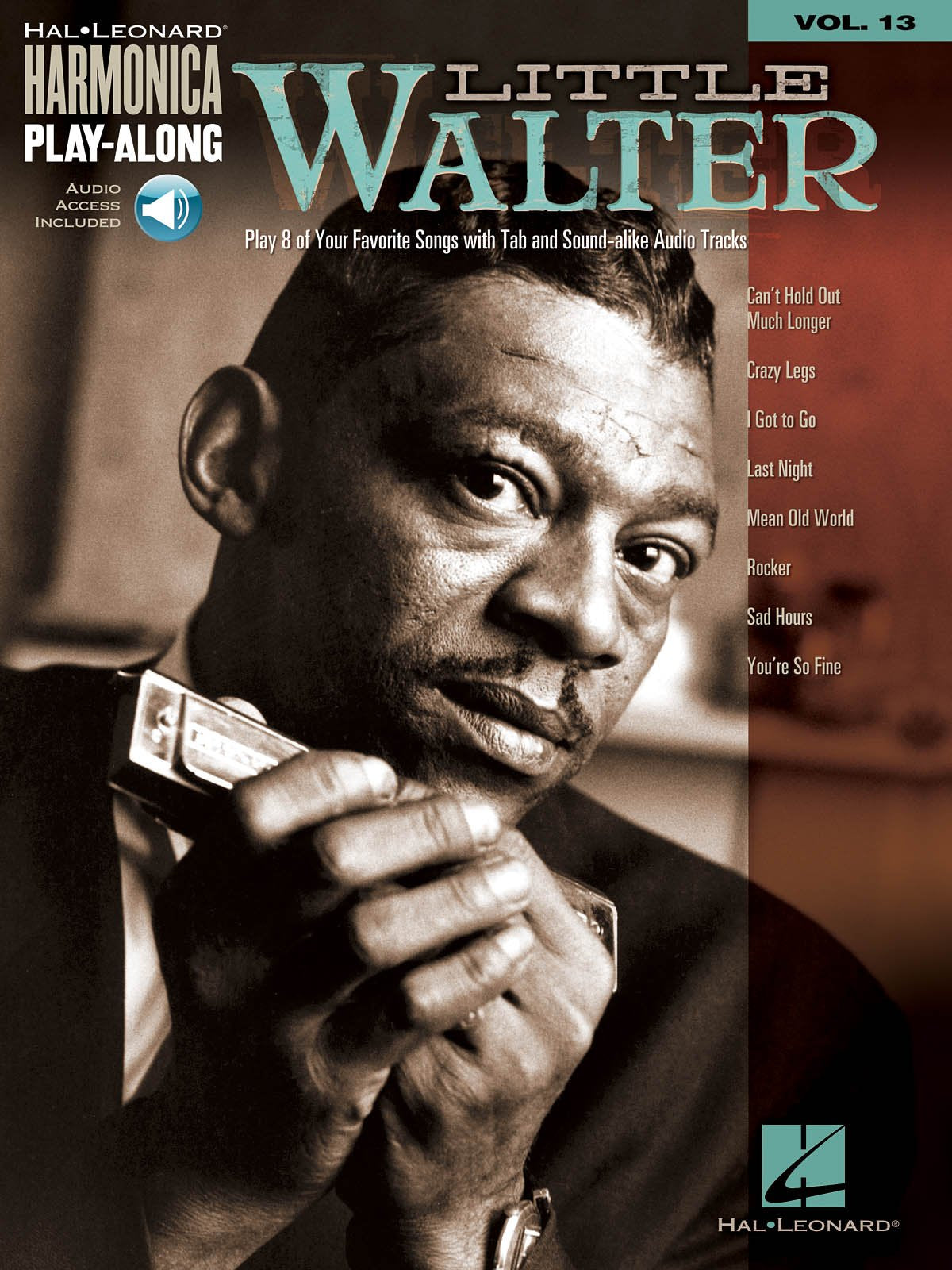 Little Walter  Harmonica PlayAlong Vol. 13 Book/Online Audio (Hal Leonard Harmonica PlayAlong),New