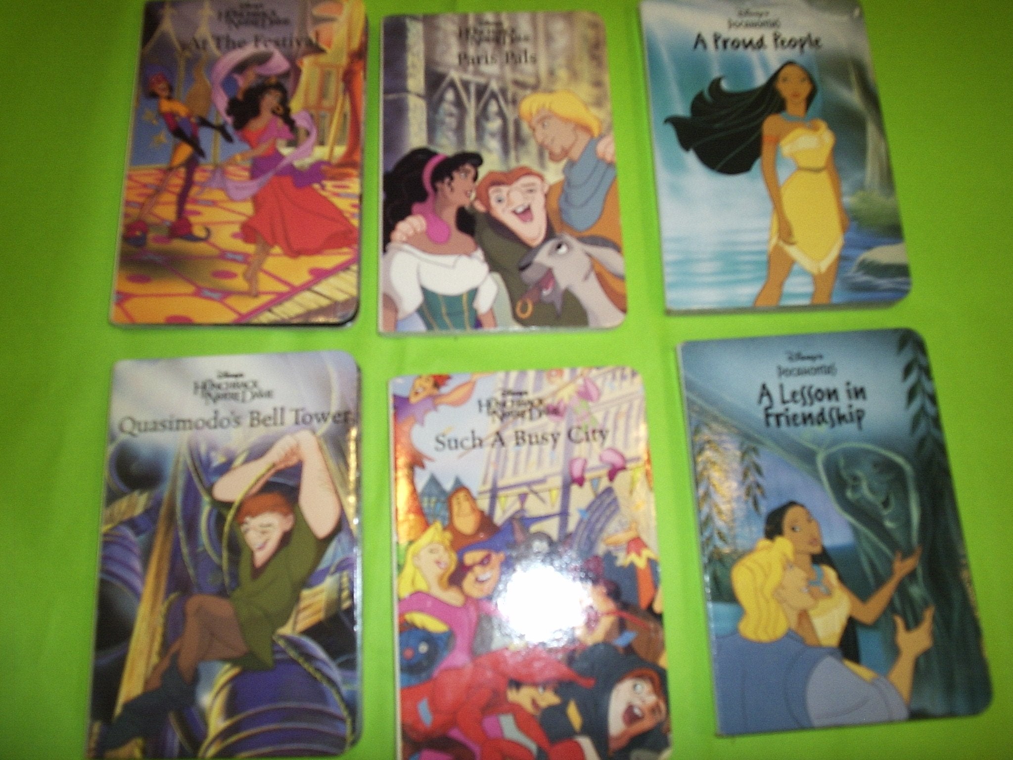 Disney's the Hunchback of Norte Dame: Little Library : Paris Pals, at the Festival, Quasimodo's Bell Tower, Such a Busy City,Used