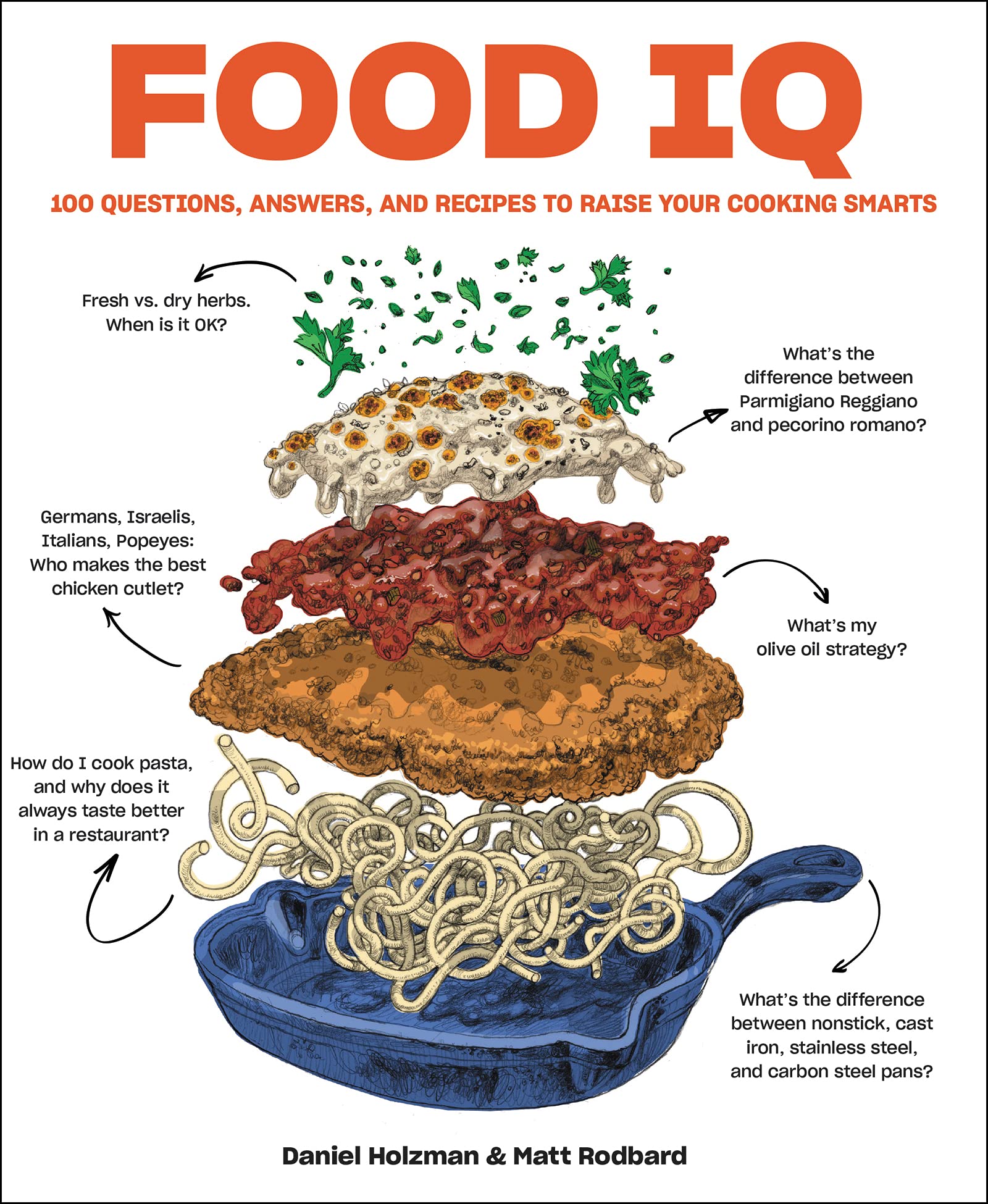 Food Iq: 100 Questions, Answers, And Recipes To Raise Your Cooking Smarts-used