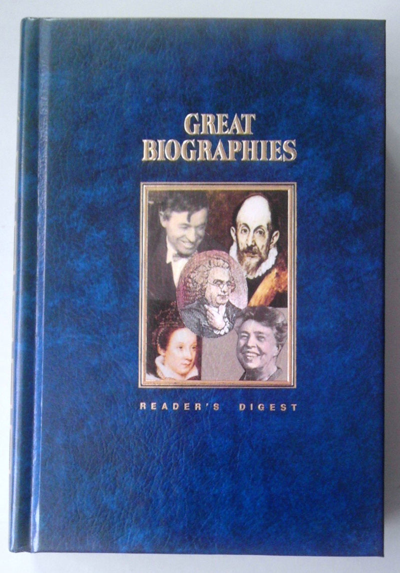 Readers Digest Great Biographies: Benjamin Franklin, Mary Queen Of Scots, Will Rogers, Eleanor Roosevelt & El Greco,Used