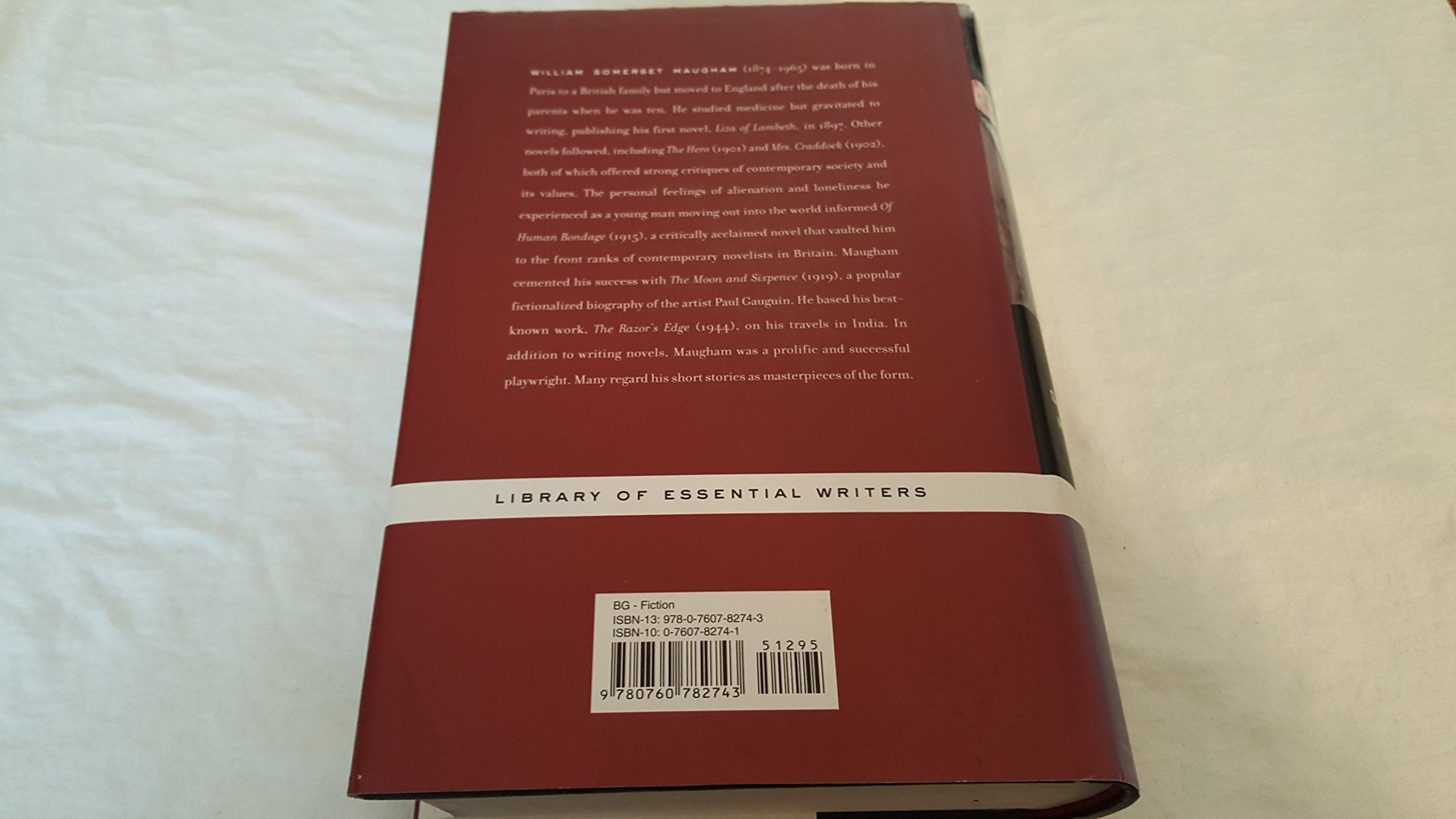 Five Novels: Complete And Unabridged. Lisa Of Lambeth, Mrs. Craddock, The Explorer, Of Human Bondage And The Moon And Sixpence