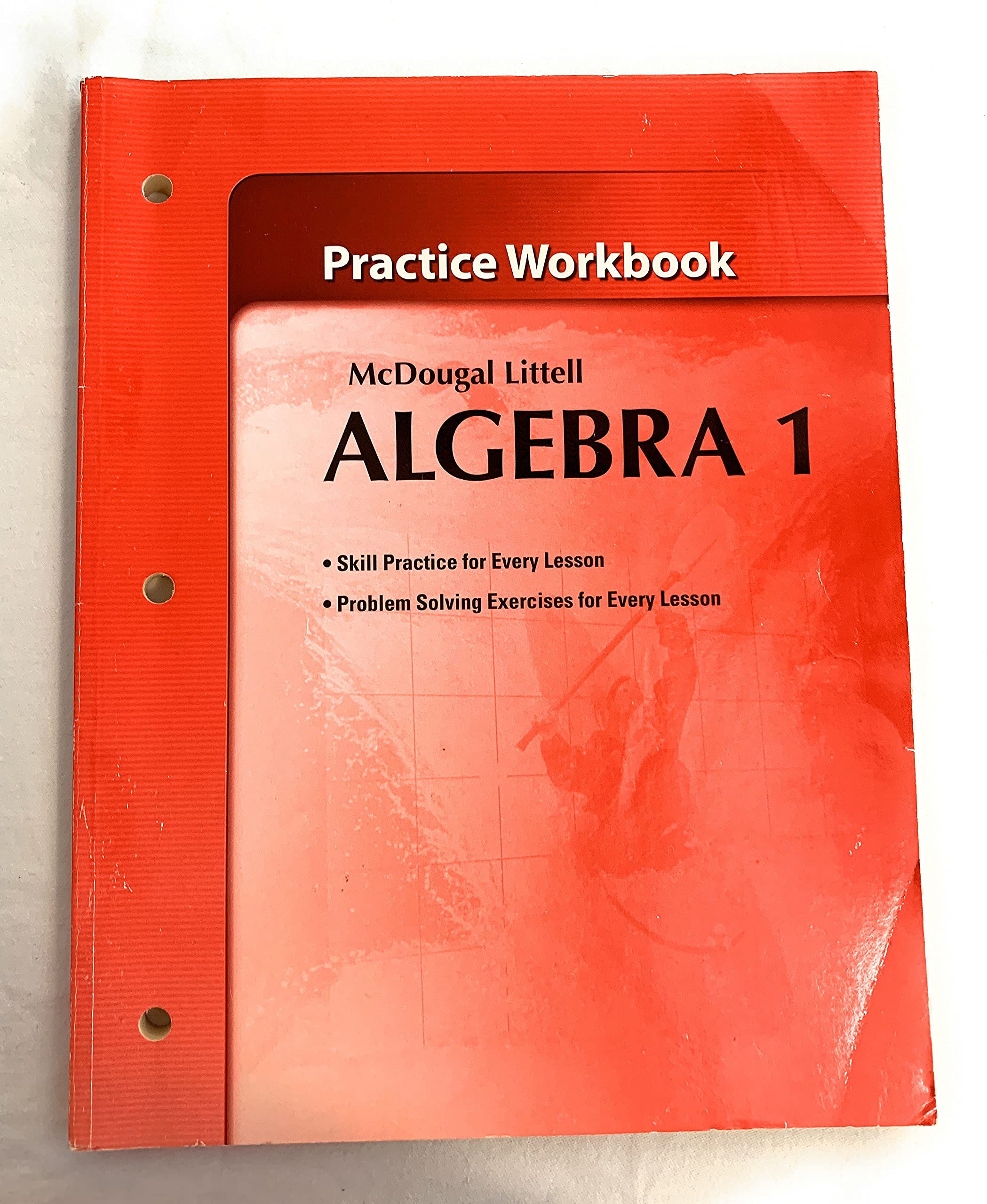 Holt Mcdougal Larson Algebra 1: Practice Workbook,Used