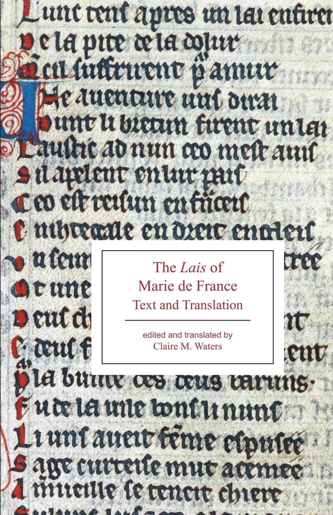 The Lais of Marie de France: Text and Translation (Broadview Editions),Used