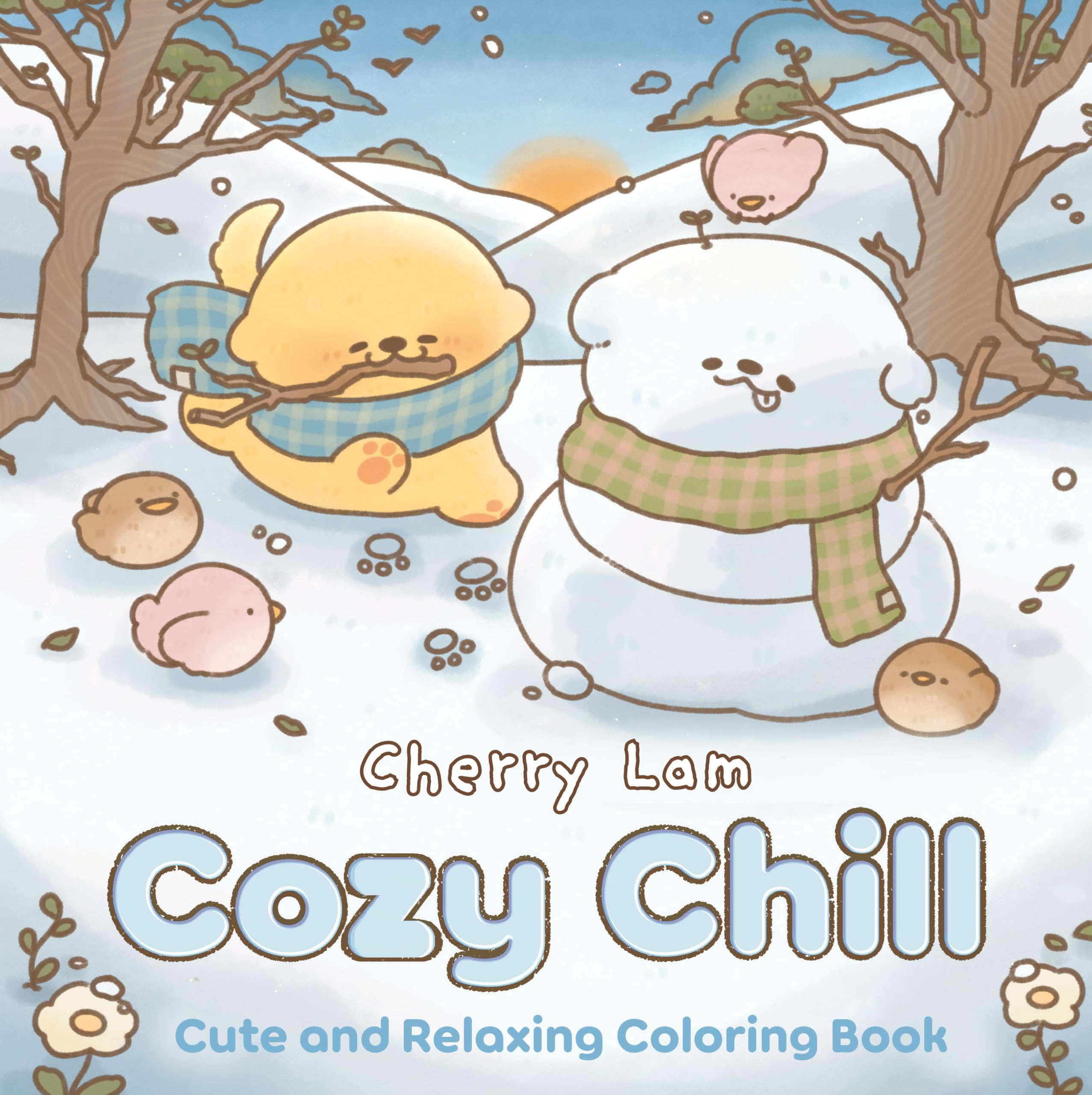 Cozy Chill: Cute And Relaxing Coloring Book