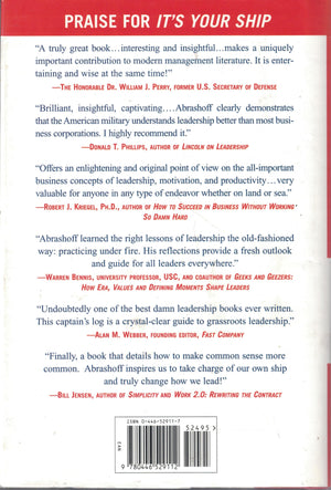 It's Your Ship: Management Techniques from the Best Damn Ship in the Navy,New