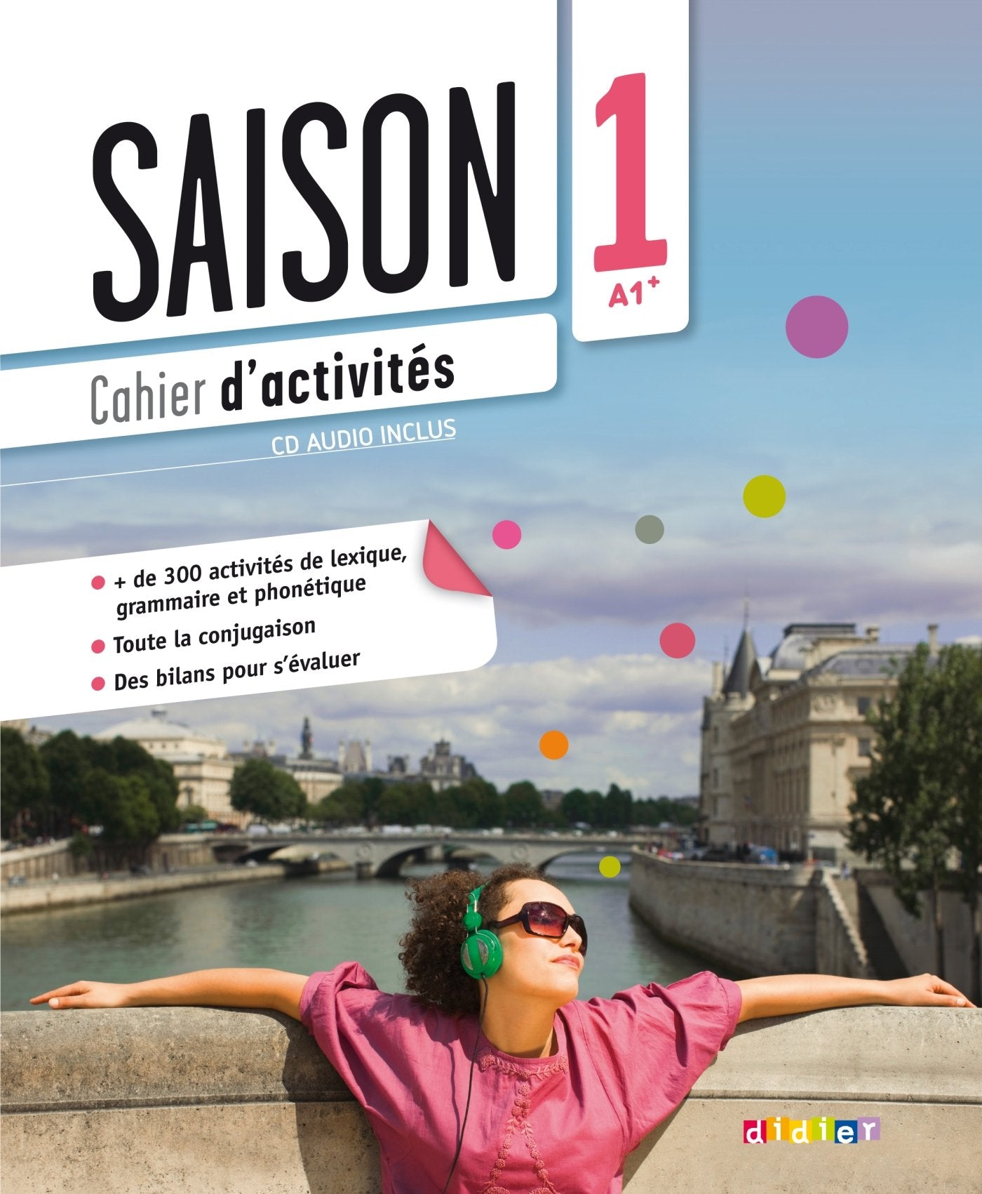 Saison niveau 1 cahier d'activites + CD (French Edition),Used