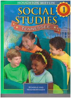 Houghton Mifflin Social Studies Tennessee: Student Edition, Level 1 2009,Used