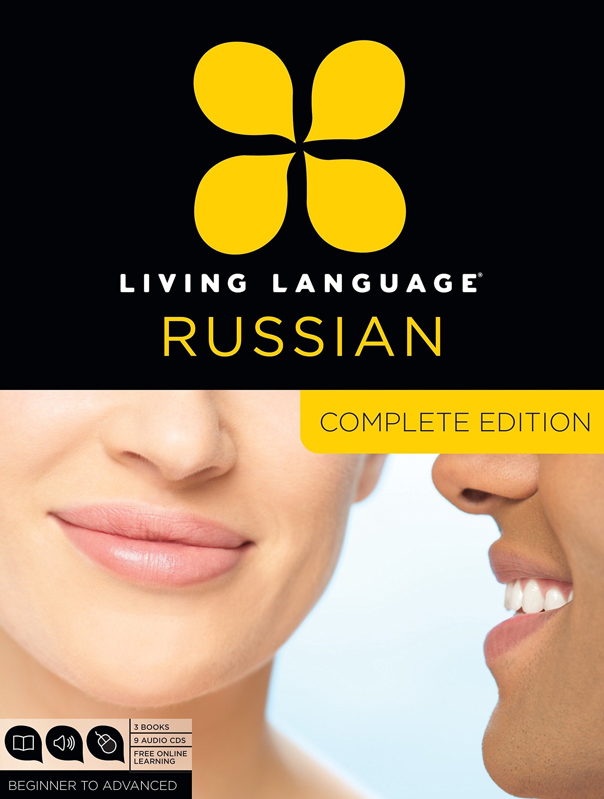 Living Language Russian, Complete Edition: Beginner through advanced course, including 3 coursebooks, 9 audio CDs, and free onli,Used