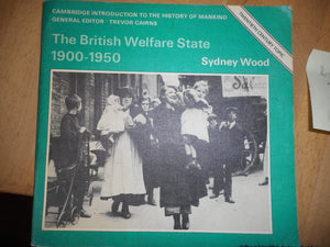 The British Welfare State 19001950 (Cambridge Introduction to World History),Used