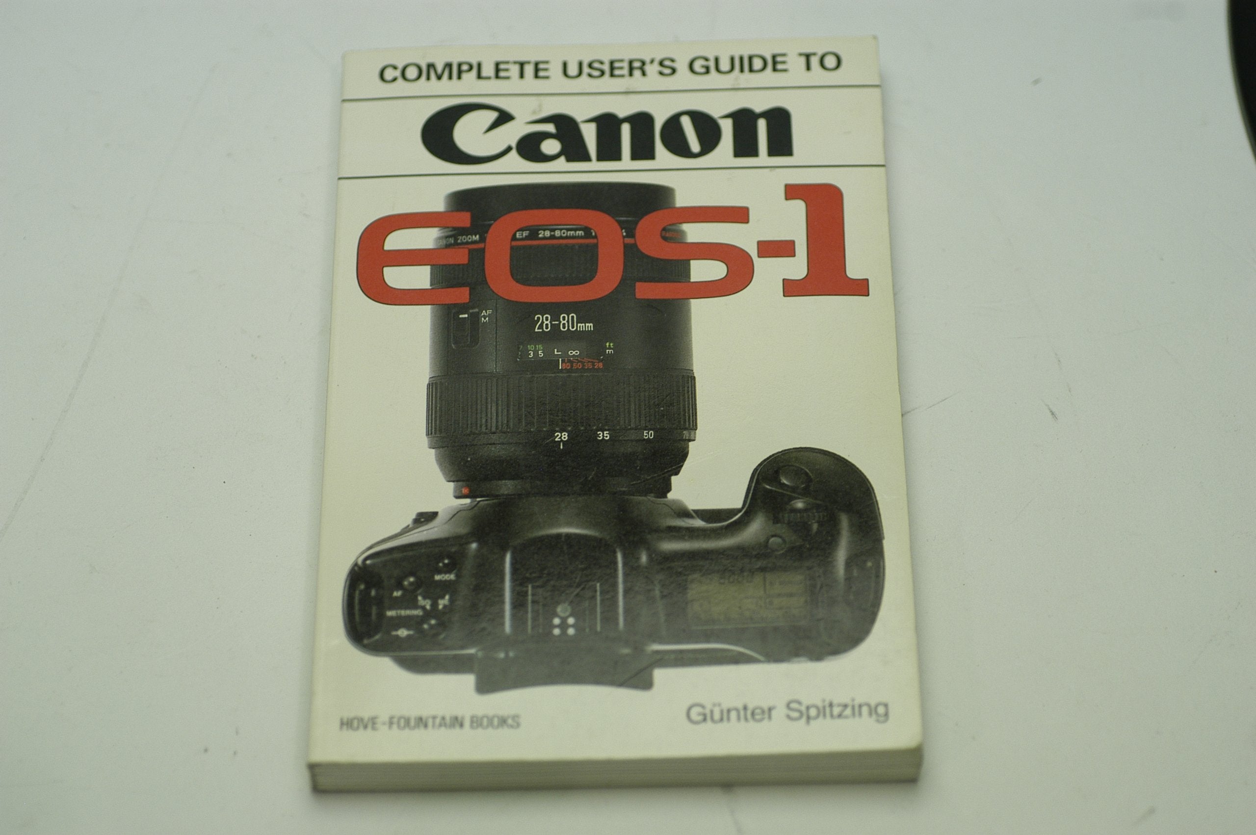 Canon Eos 1 (With Eos in Supplement) (Hove User's Guide),Used