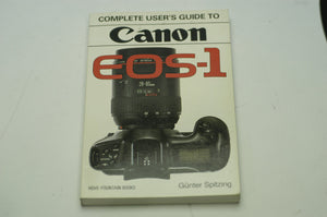 Canon Eos 1 (With Eos in Supplement) (Hove User's Guide),Used