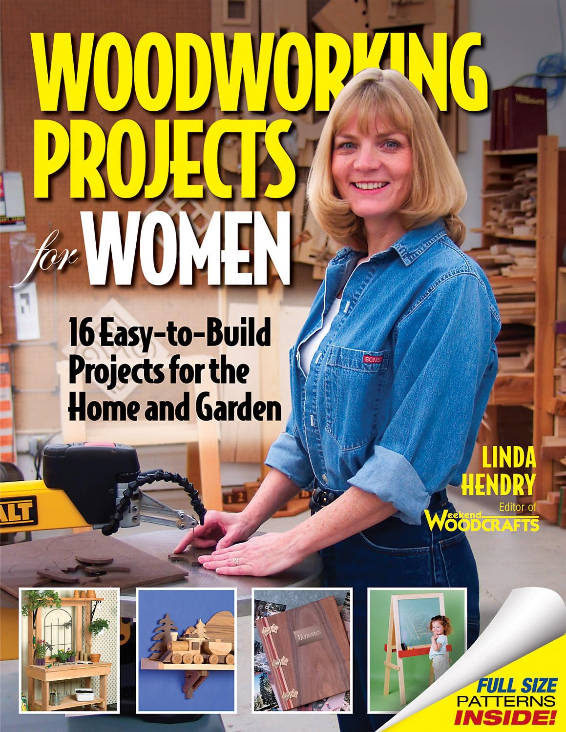 Woodworking Projects for Women: 16 EasytoBuild Projects for the Home and Garden (Craftswoman Book),Used