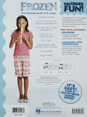 Frozen  Recorder Fun!: Pack With Songbook And Instrument