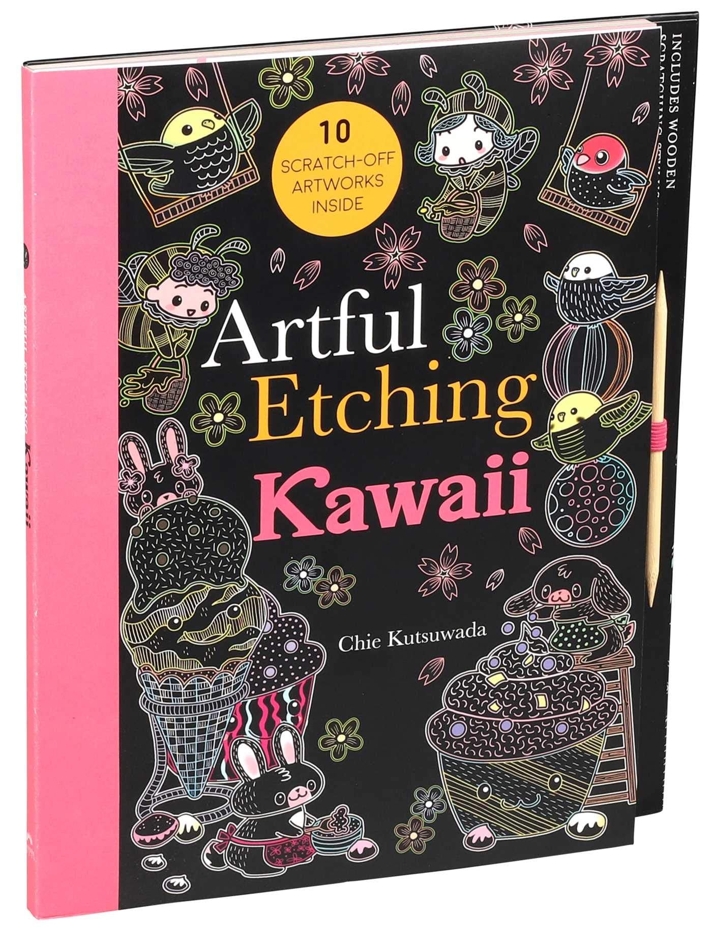 Artful Etching: Kawaii,Used