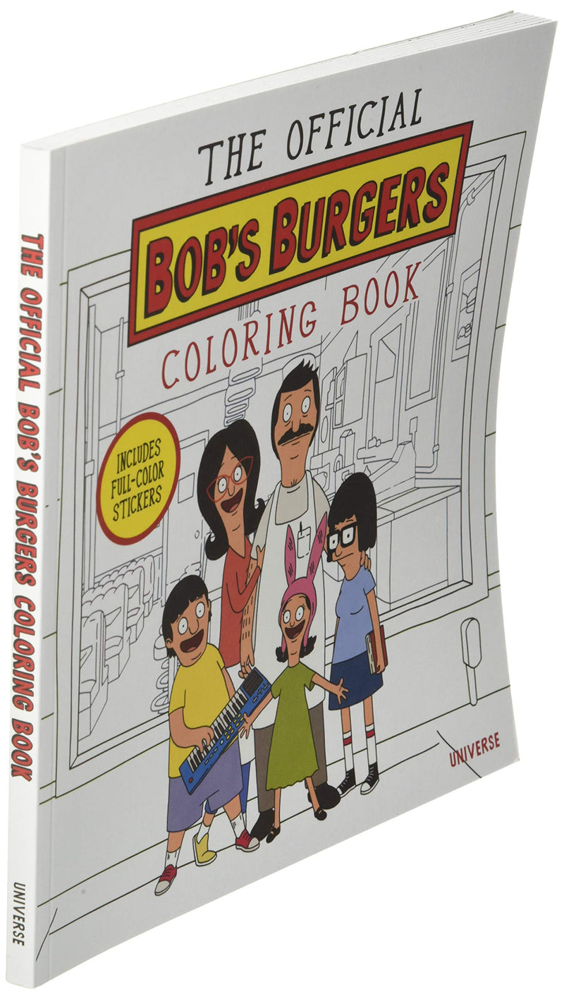 The Official Bob'S Burgers Coloring Book,Used