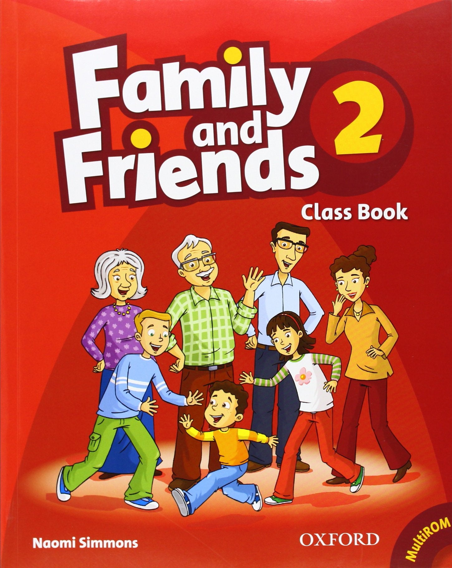 Family and Friends 2: Class Book and MultiROM Pack,Used