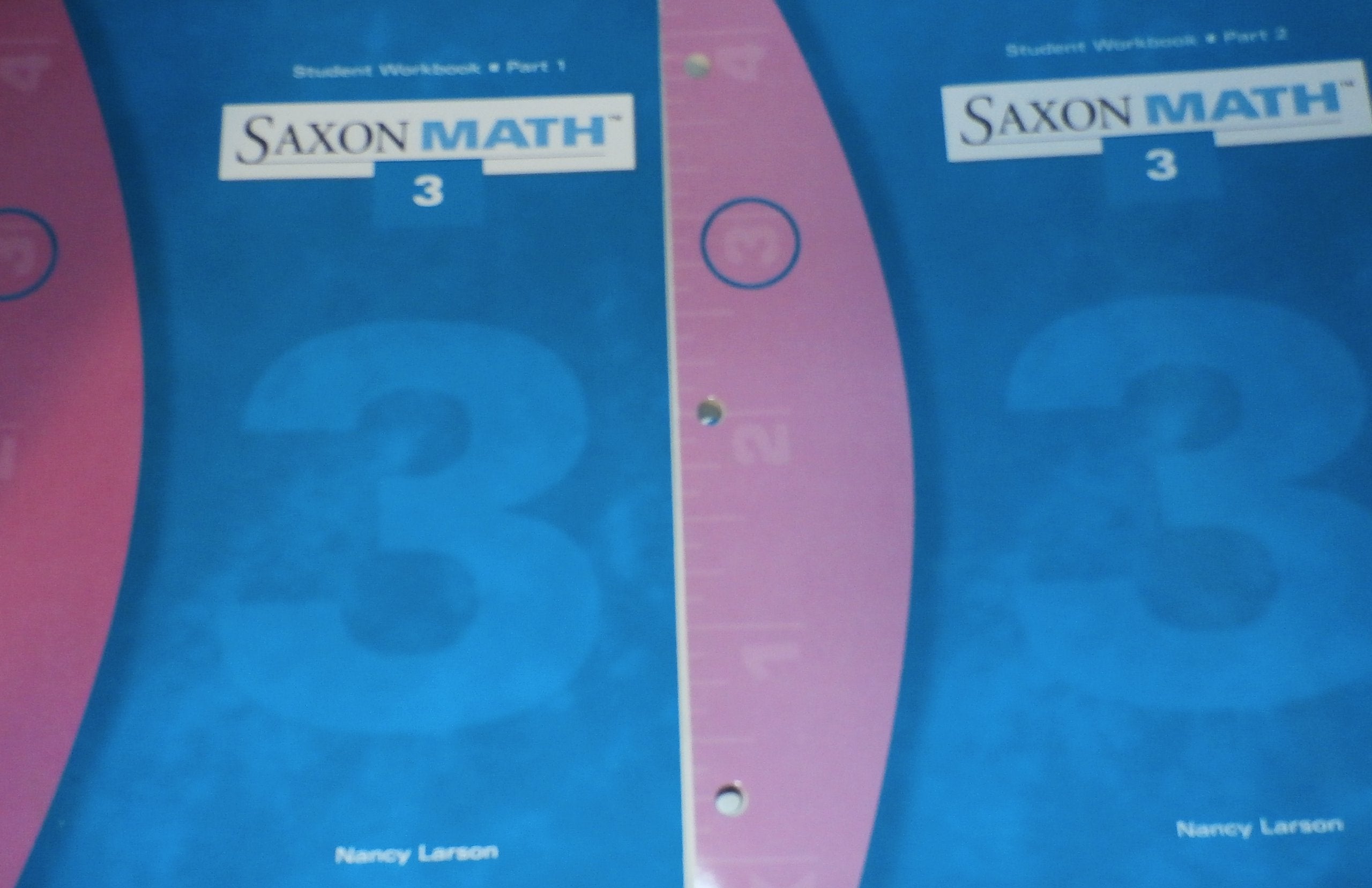 Saxon Math 3 Student Workbook Part 1 Grade 3,Used