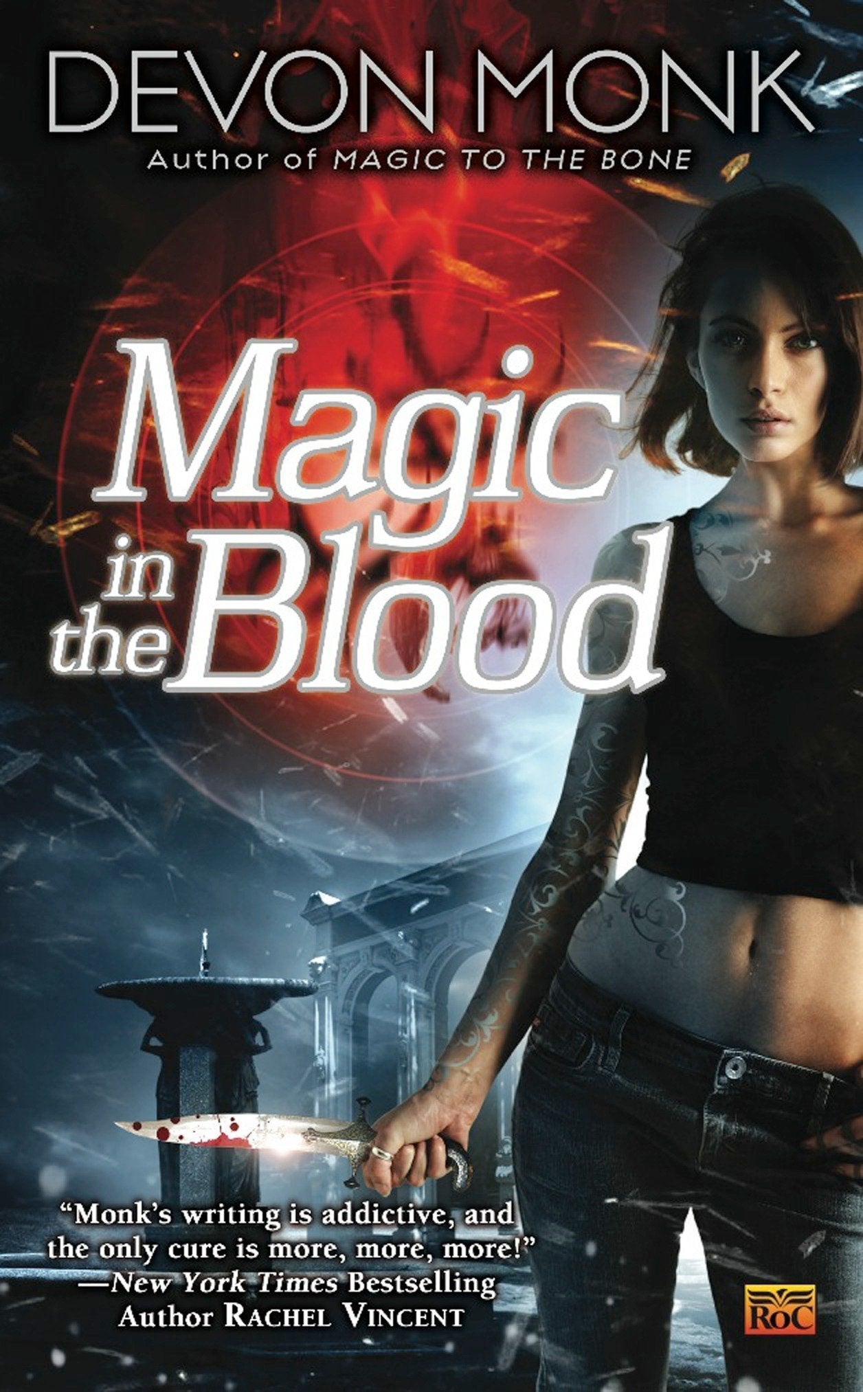 Magic In The Blood (Allie Beckstrom, Book 2)-used