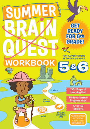 Summer Brain Quest: Between Grades 5 & 6,New