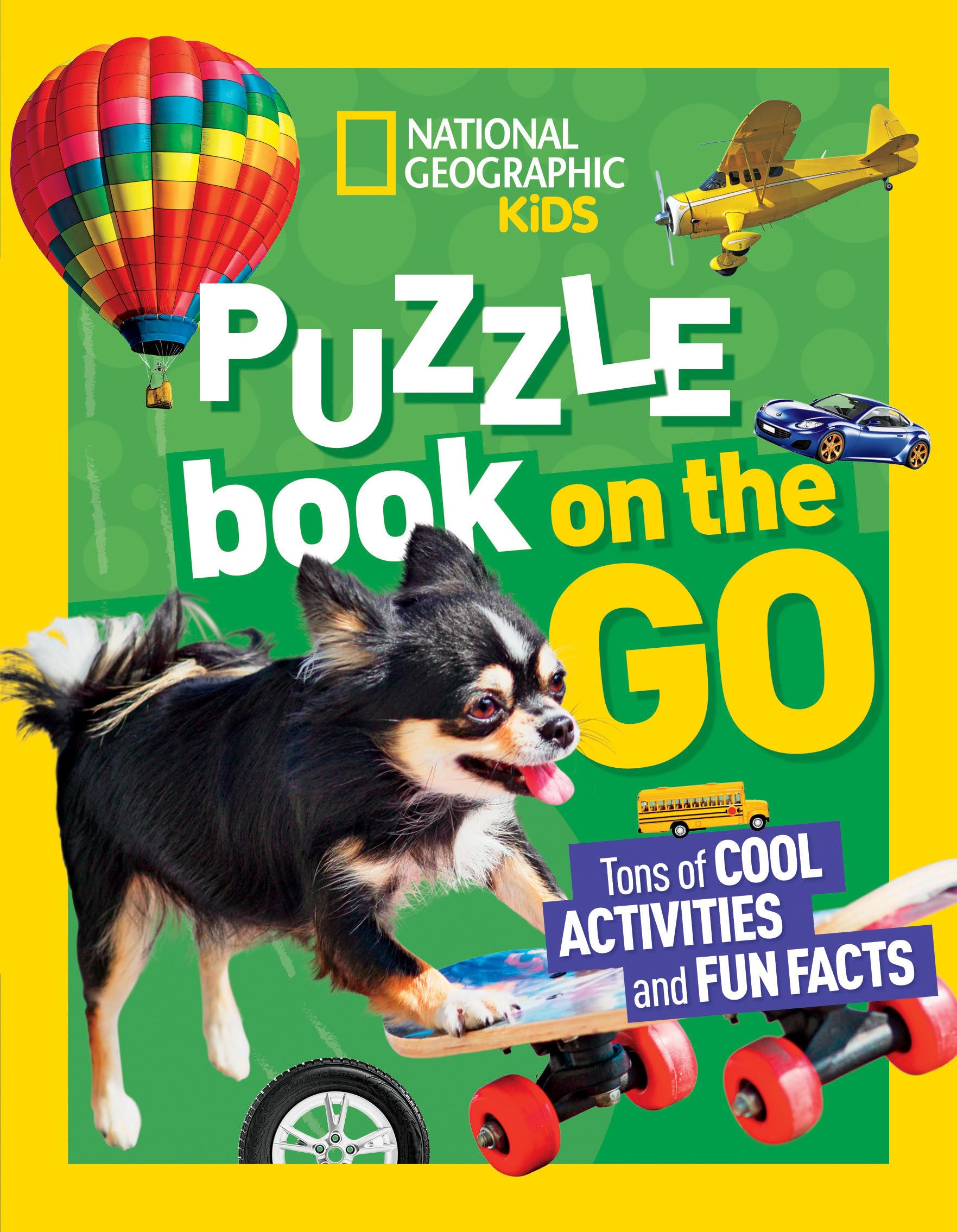 National Geographic Kids Puzzle Book: On the Go,Used