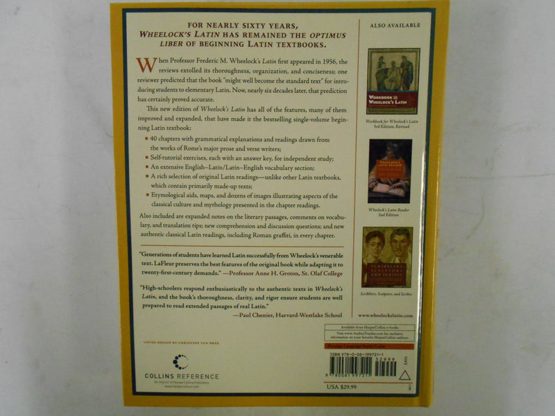 Wheelock's Latin, 7th Edition,Used