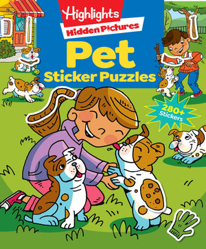 Pet Sticker Puzzles (Highlights? Sticker Hidden Pictures?)