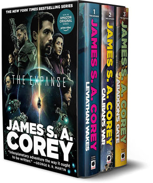 The Expanse Hardcover Boxed Set: Leviathan Wakes, Caliban'S War, Abaddon'S Gate: Now A Prime Original Series,New