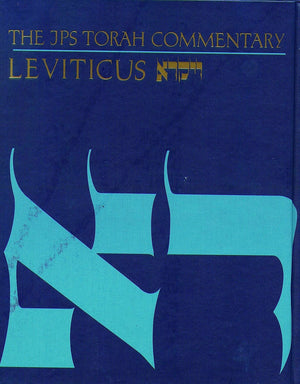 The JPS Torah Commentary: Leviticus,Used