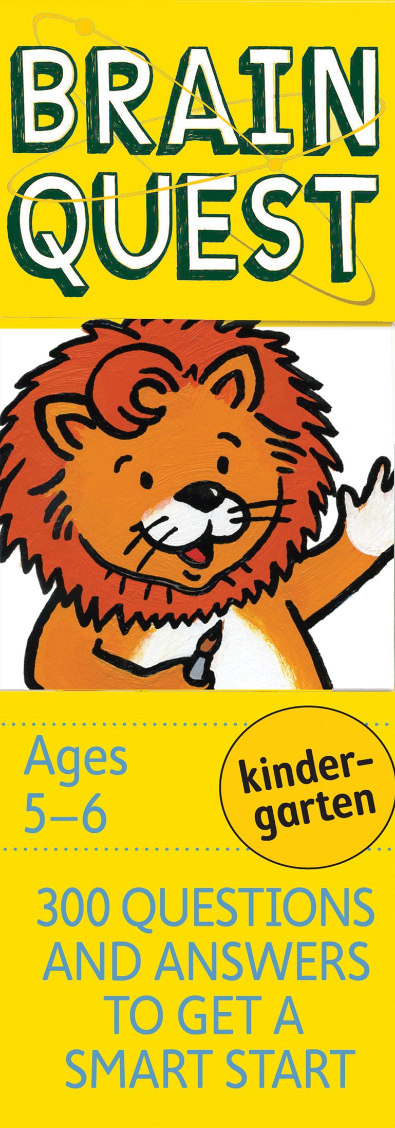 Brain Quest Kindergarten Q&A Cards, Revised 4th Edition: 300 Questions and Answers to Get a Smart Start (Brain Quest Decks) (Bra