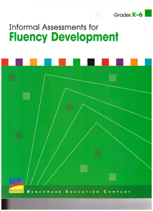 Benchmark Education Informal Assessments For Fluency Development Grades K6,New