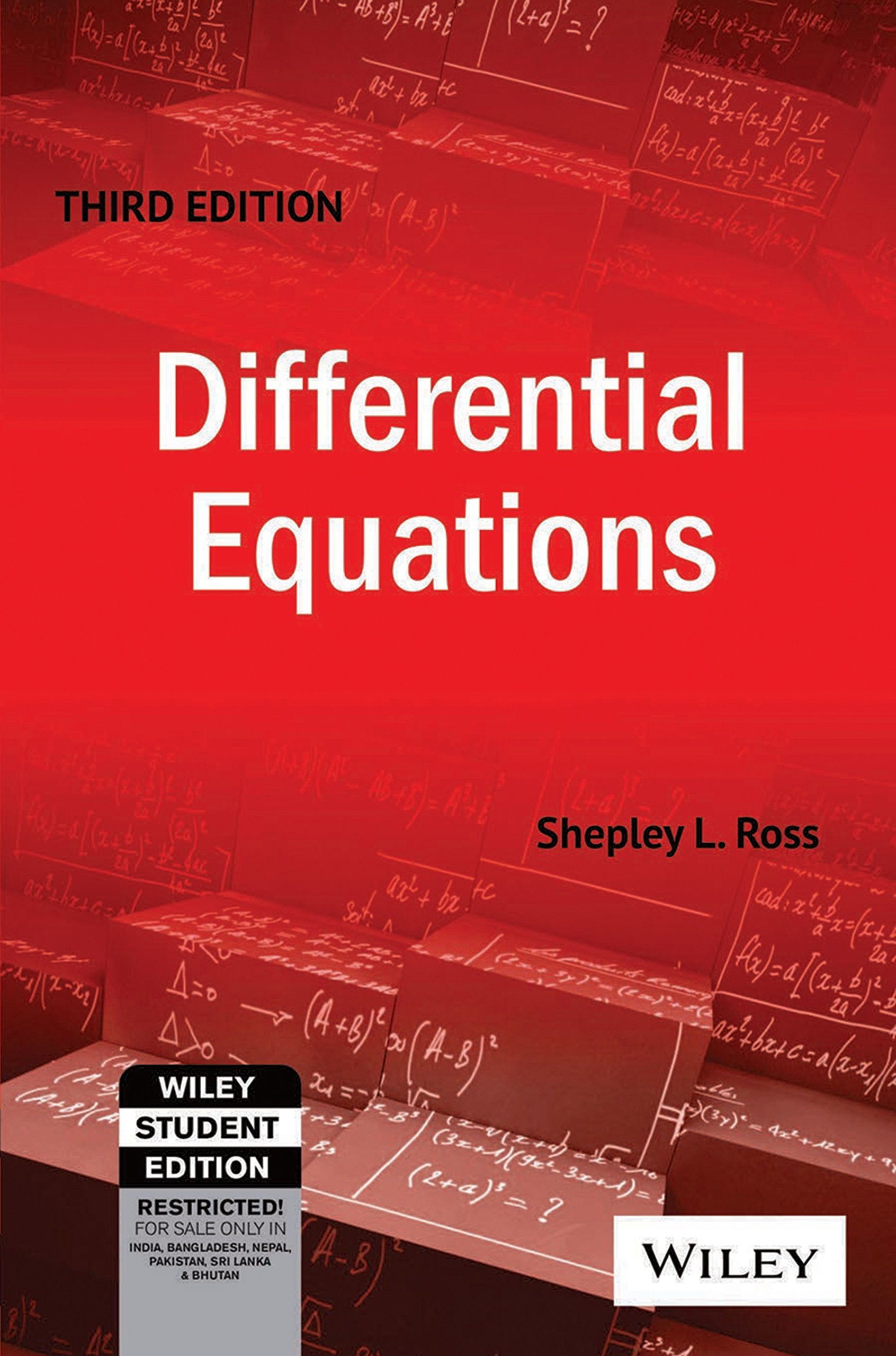 Differential Equations 3Ed (Pb 2018)