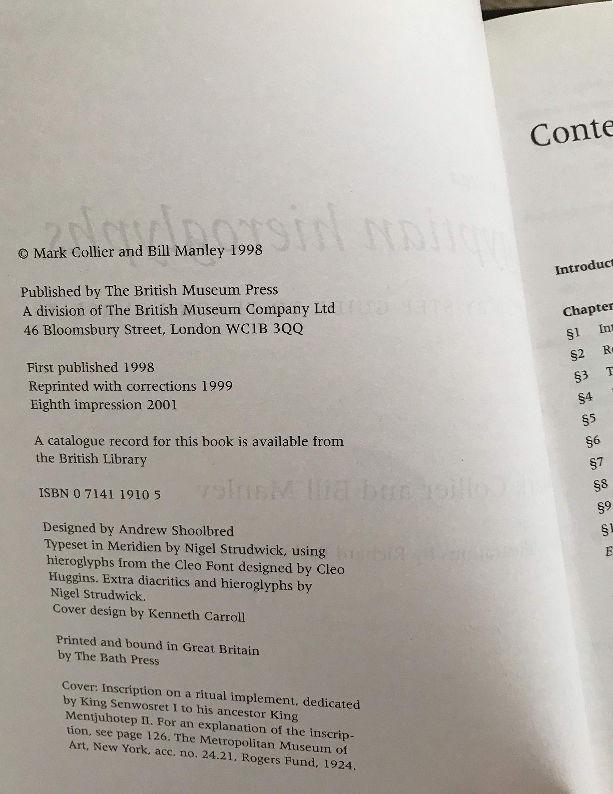 How to read Egyptian hieroglyphs: A stepbystep guide to teach yourself,New