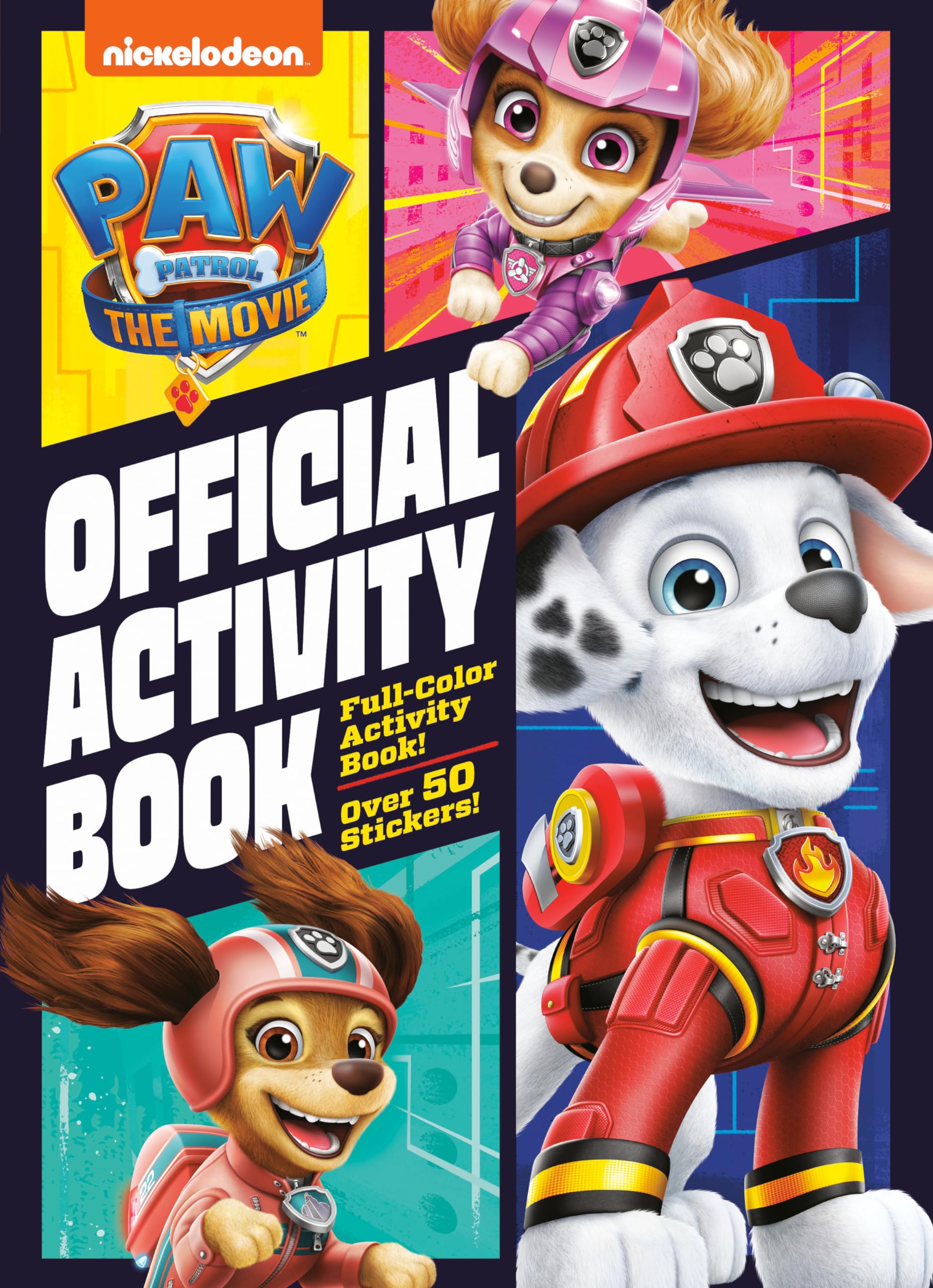 Paw Patrol: The Movie: Official Activity Book (Paw Patrol),New