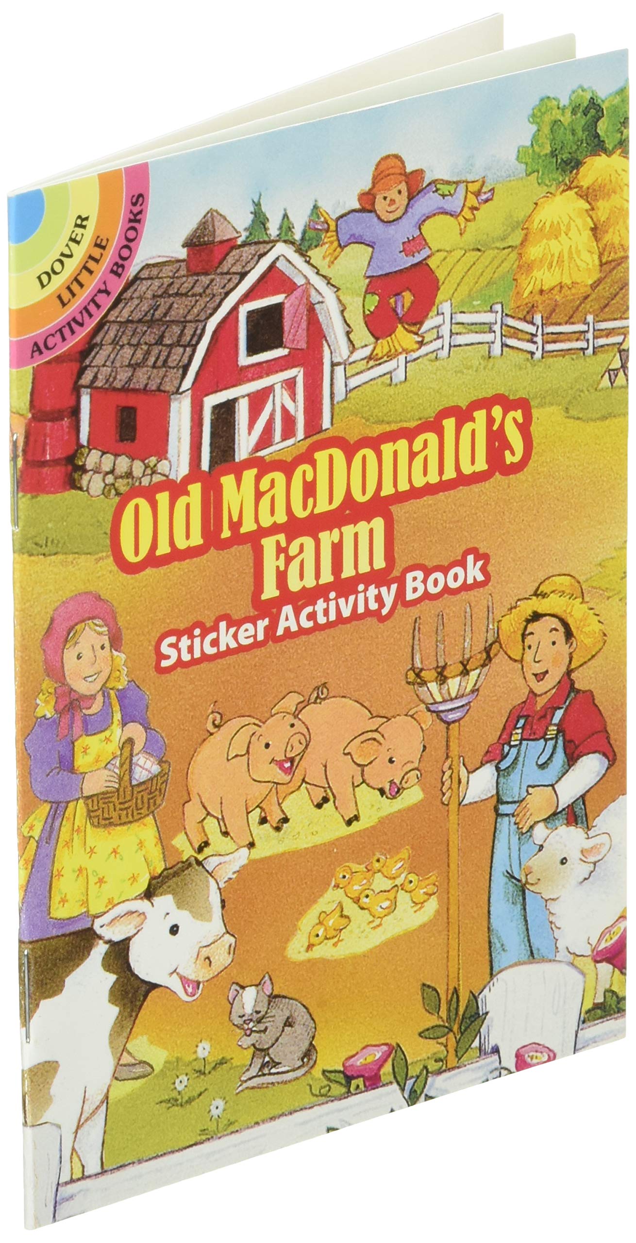 Old MacDonald's Farm Sticker Activity Book (Dover Little Activity Books: Animals),Used
