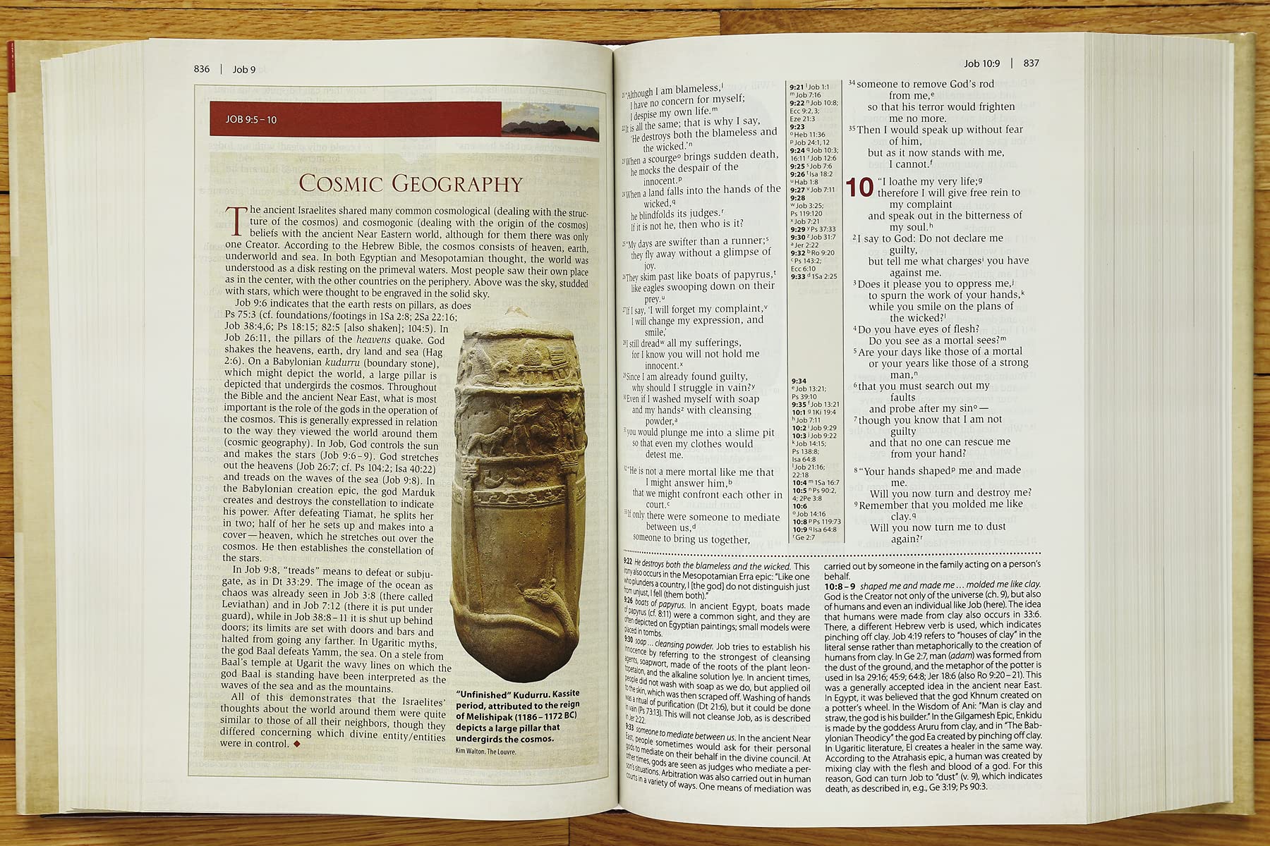 NIV, Cultural Backgrounds Study Bible (Context Changes Everything), Hardcover, Red Letter: Bringing to Life the Ancient World of,New