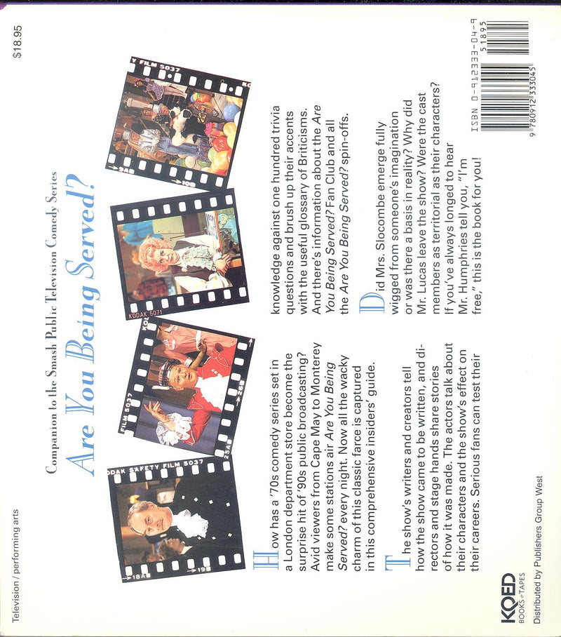 Are You Being Served?: The Inside Story of Britain's FunniestAnd Public Television's FavoriteComedy Series,New