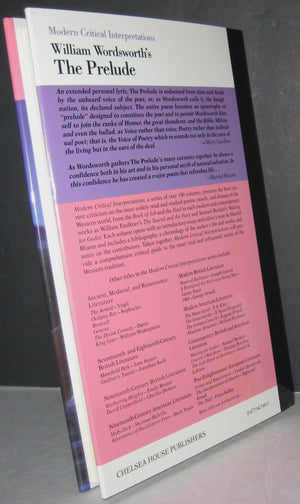 William Wordsworth's the Prelude (Modern Critical Interpretations),Used
