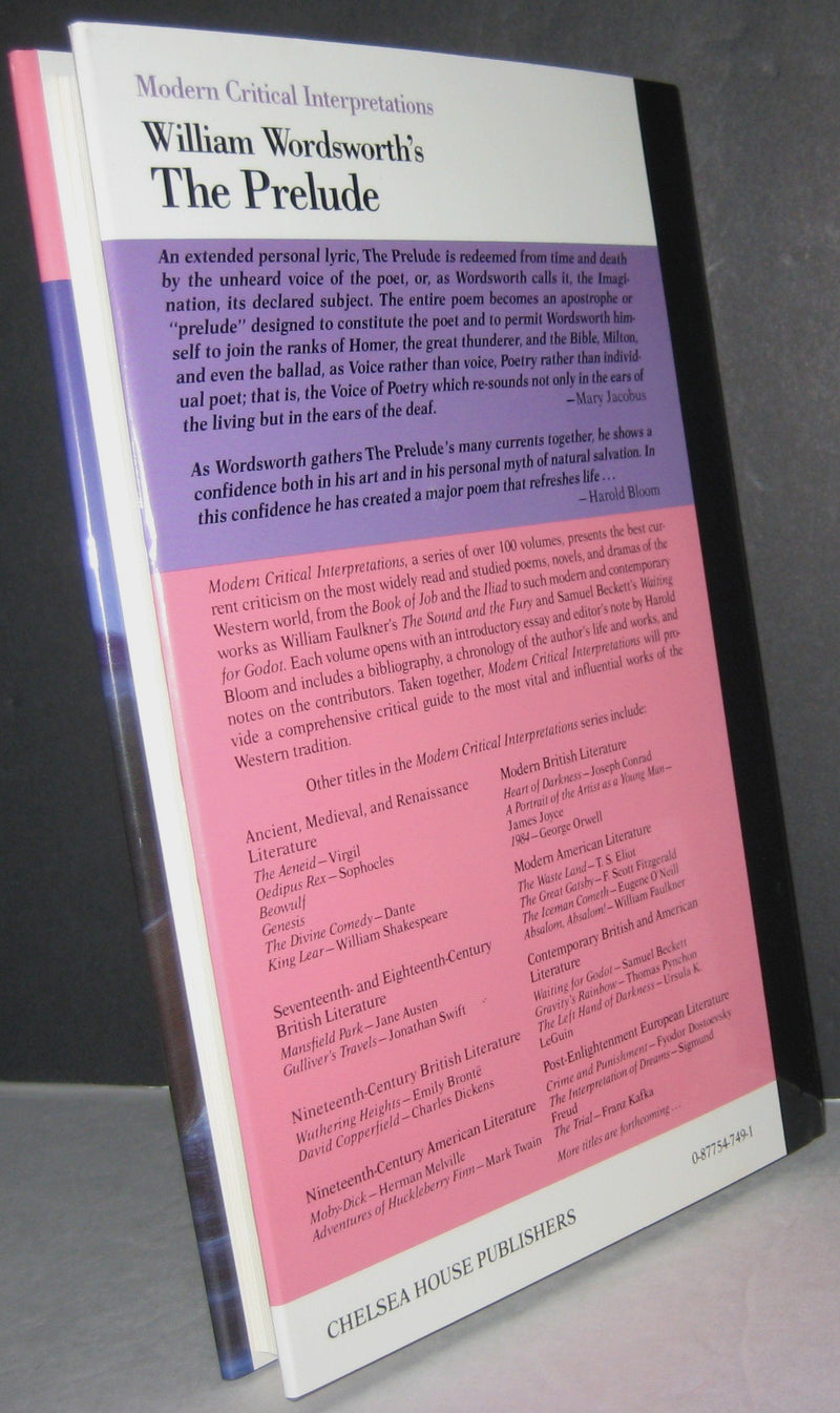 William Wordsworth's the Prelude (Modern Critical Interpretations),Used