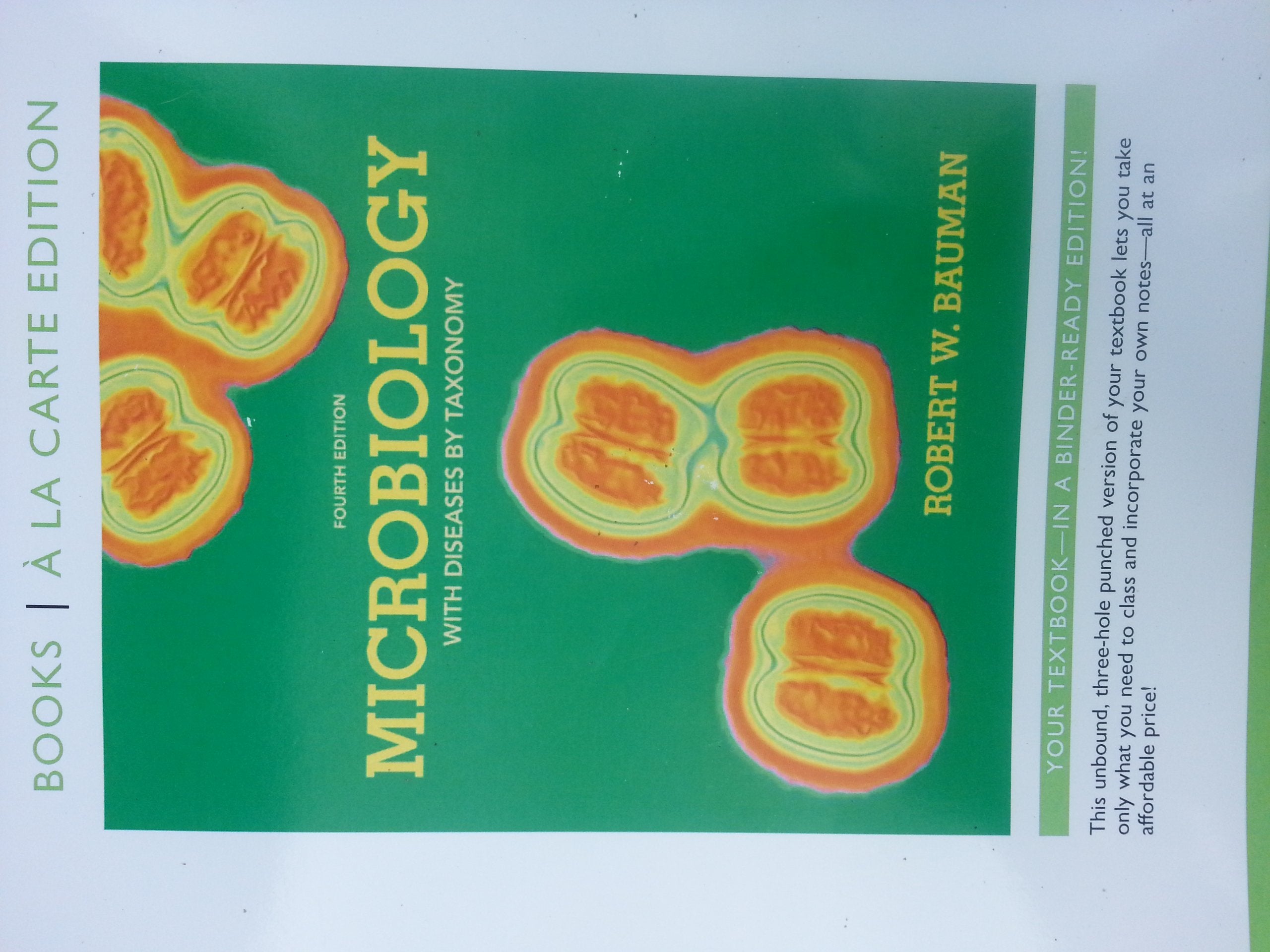 Microbiology with Diseases by Taxonomy Plus MasteringMicrobiology with eText  Access Card Package (4th Edition),Used