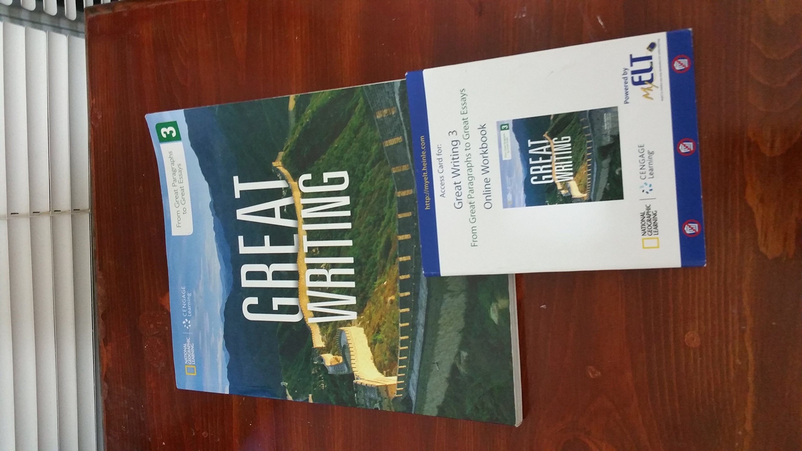 From Great Paragraphs to Great Essays (Great Writing, New Edition),New