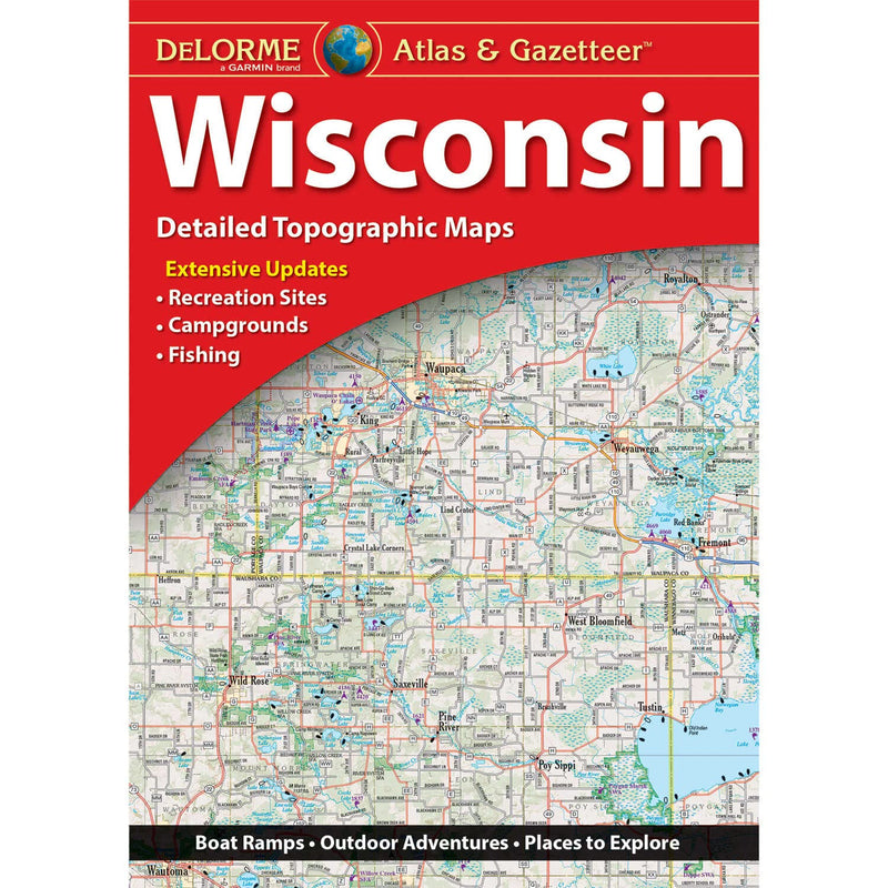 Wisconsin Atlas and Gazetteer,New